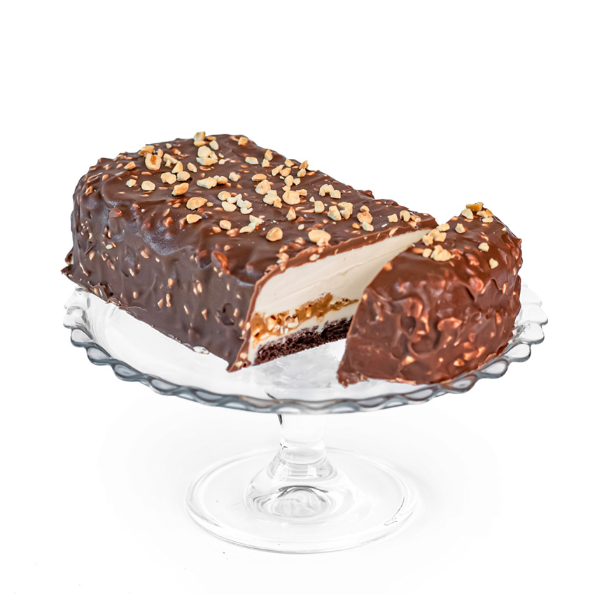 Торт- мороженое Snickers Crunch