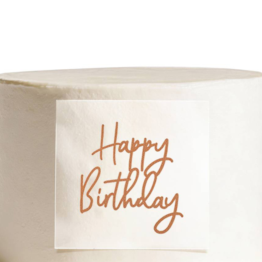 Топпер оракал Happy Birthday
