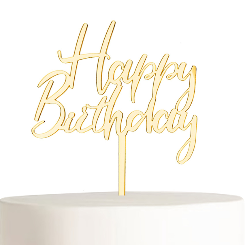 Топпер Happy Birthday