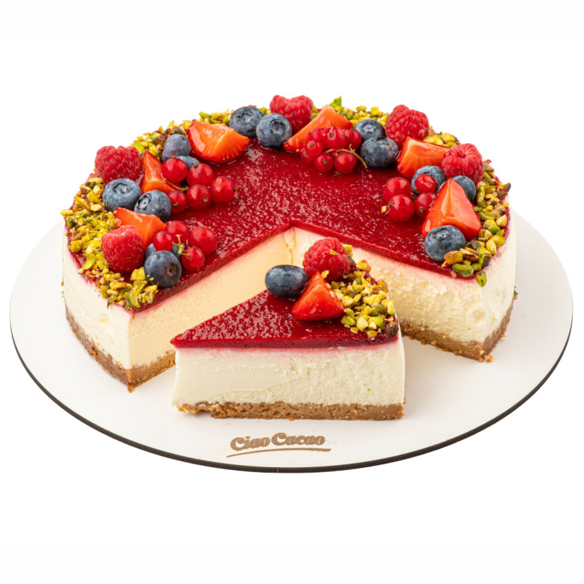 Cheesecake New York cu zmeură