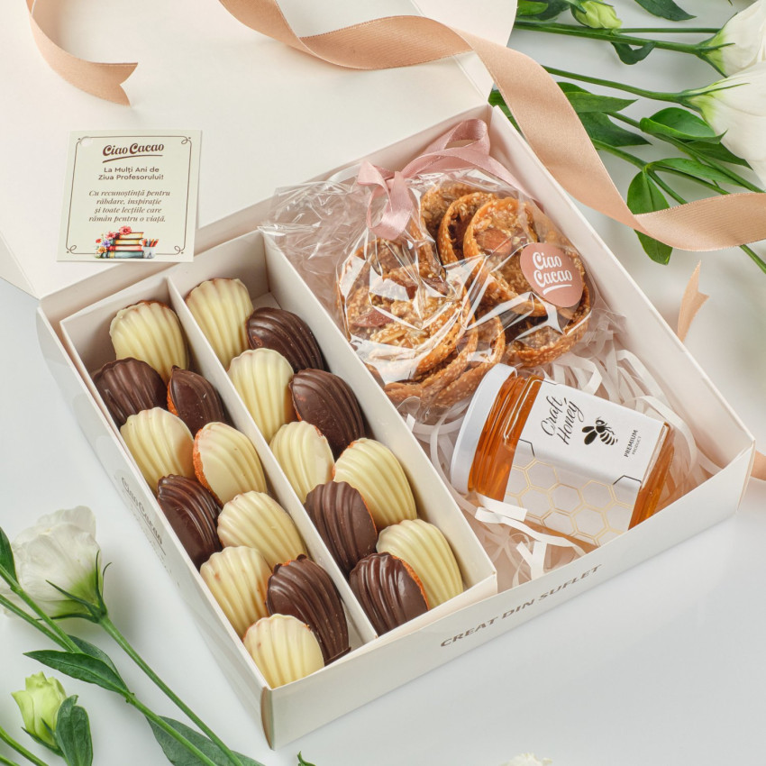 Set Madeleines, Miere & Biscuiți Florentini